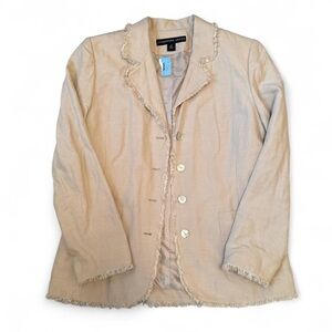 Josephine Chaus Silk Fringe Women's Blazer